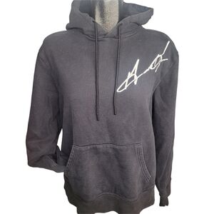 Vintage Y2K Black Fila Grant Hill Lazarus Heavy Pullover Hoodie XL